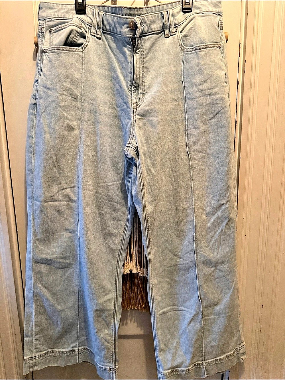 American Eagle Low Rise Baggy Wide Leg Jean 18